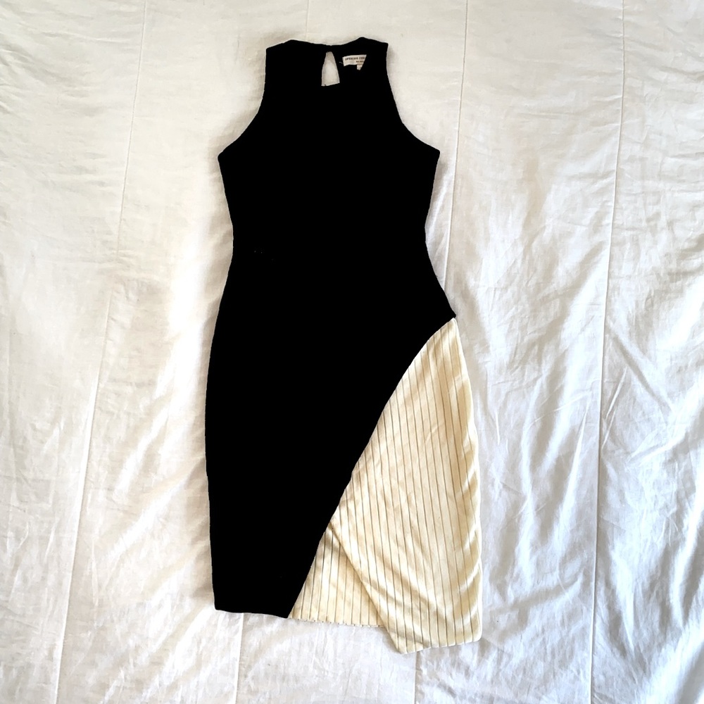 Opening Ceremony Black & Cream Dress // Size S
